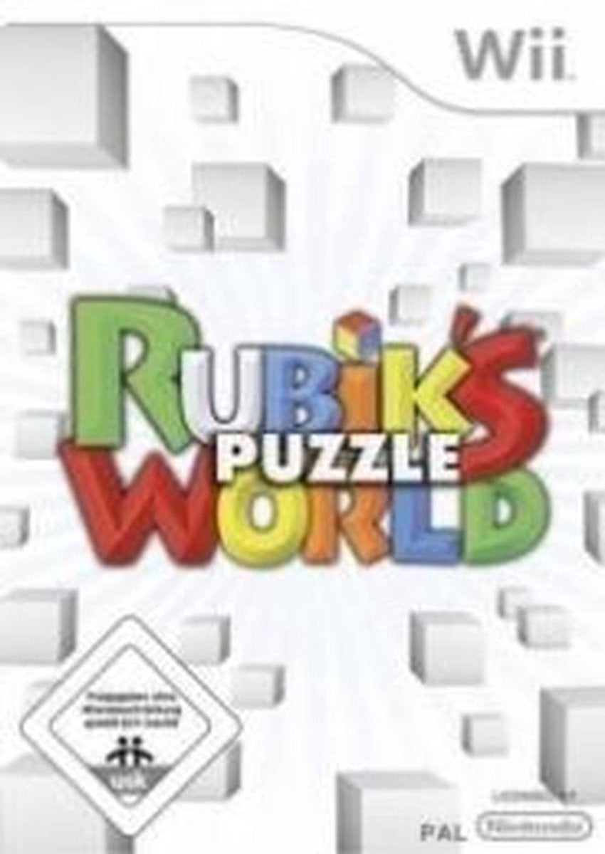 Rubiks puzzle world /wii