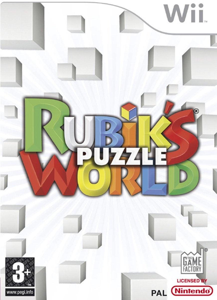 Rubiks puzzle world /wii