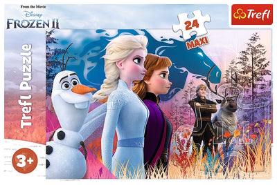 Puzzel d2:d120 frozen 2 maxi: 24 stukjes