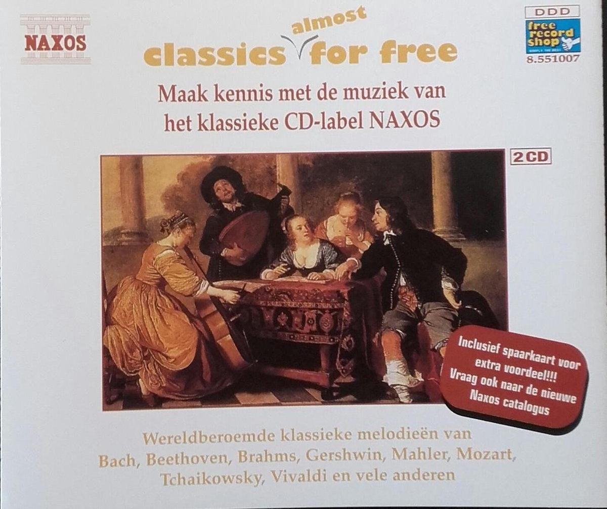 Classics almost for free naxos – CD