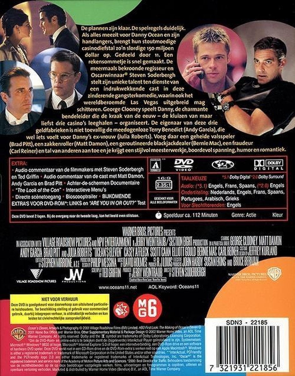 Ocean's eleven – DVD