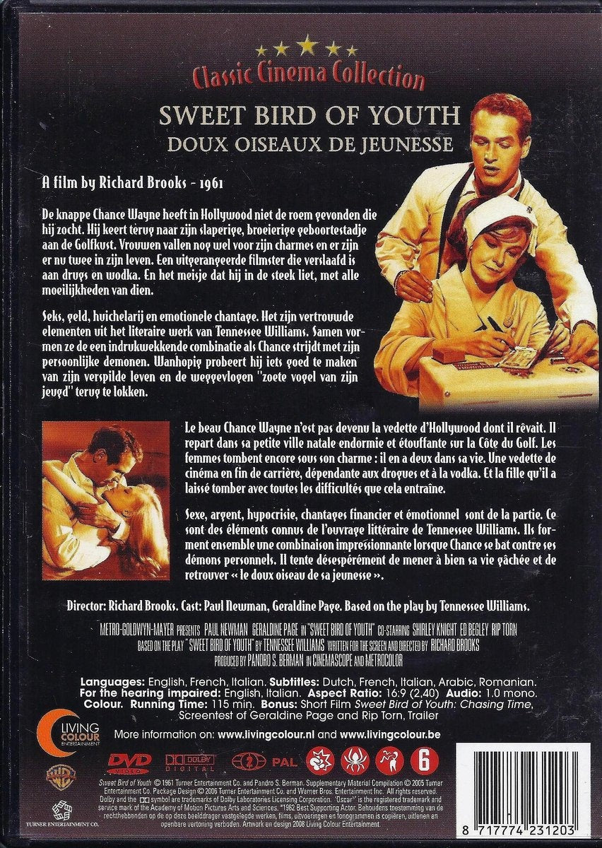 Sweet bird of youth – DVD