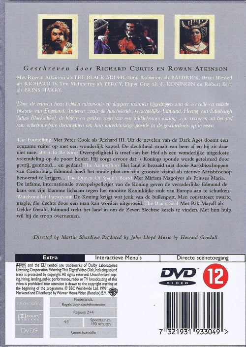 Black adder 1 – DVD