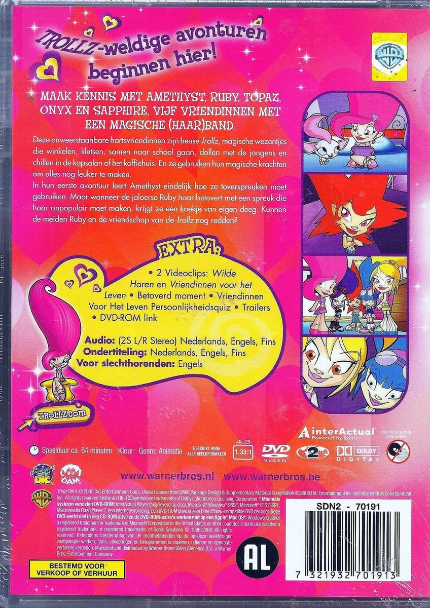 Trollz-vriendinnen voor het leven – DVD