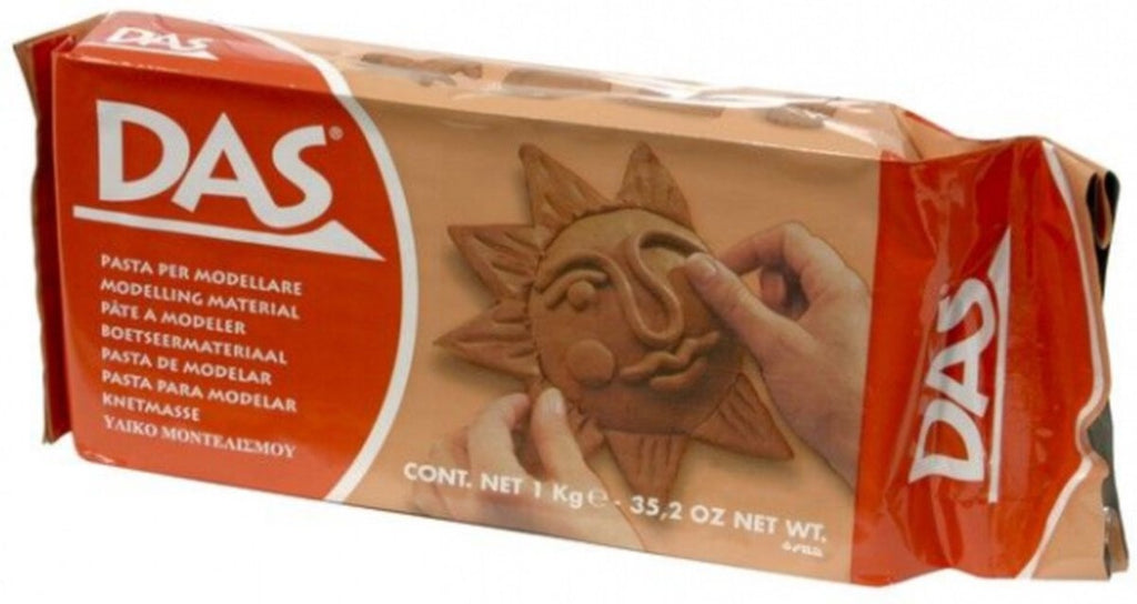 Das klei terracotta – zelfhardende klei van 1 kg voor boetseren