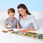 Clementoni puzzel meetlat mickey roadster racers 30 stukjes