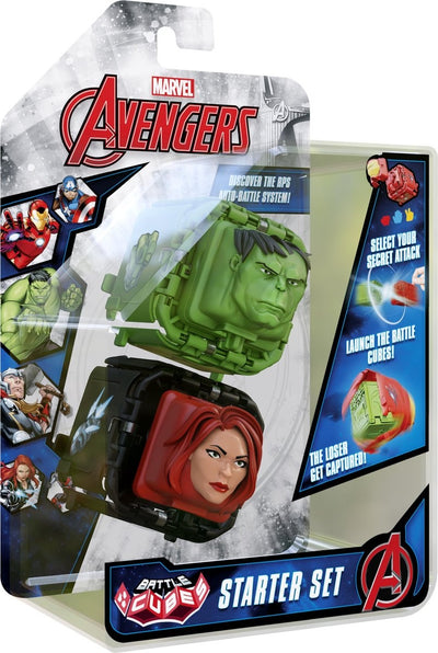 Marvel avengers battle cube – hulk vs black widow – battle fidget set