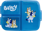 Bluey broodtrommel met 3 vakken