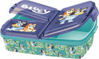 Bluey broodtrommel met 3 vakken