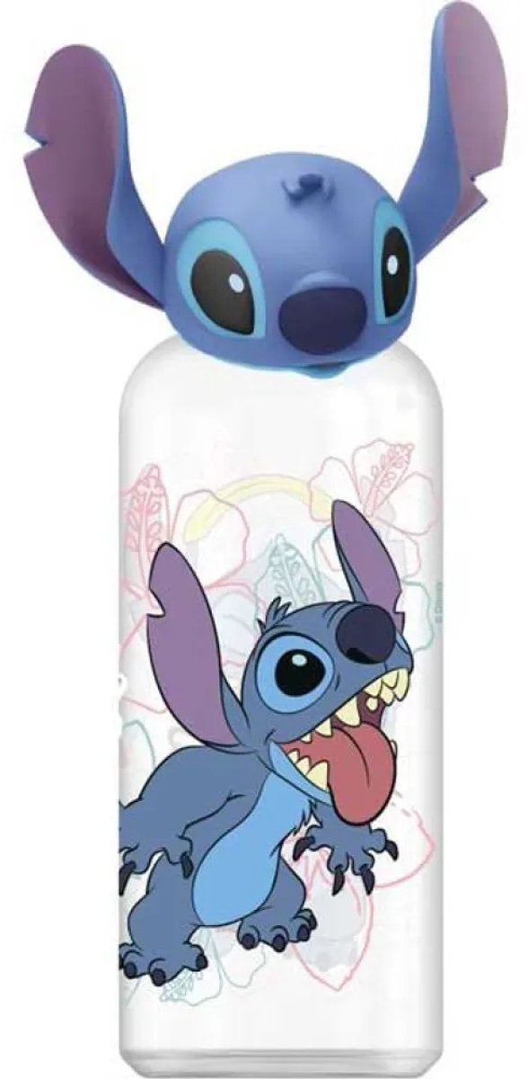 Stitch – figurine 3d waterfles – 560ml