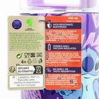 Stor roestvrij staal stitch xl thermo mok 940ml paars kinderen