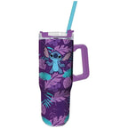 Stor roestvrij staal stitch xl thermo mok 940ml paars kinderen