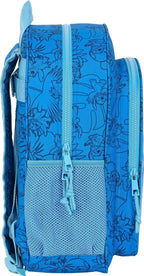 Disney lilo & stitch rugzak, true blue – 38 x 32 x 12 cm – polyester