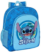 Disney lilo & stitch rugzak, true blue – 38 x 32 x 12 cm – polyester