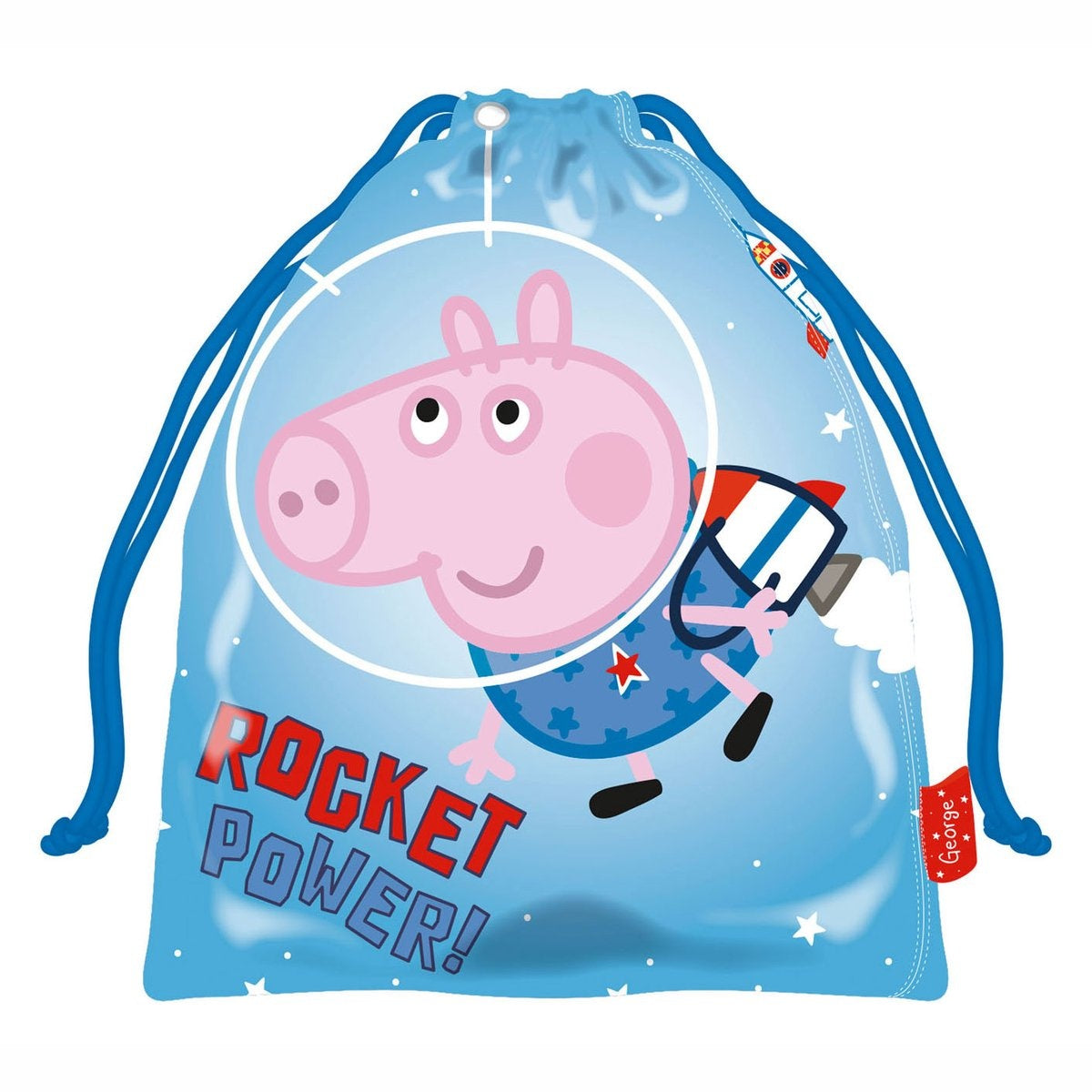 Knikkerzak peppa pig george ruimtevaart