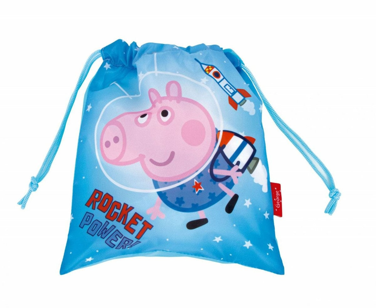 Knikkerzak peppa pig george ruimtevaart