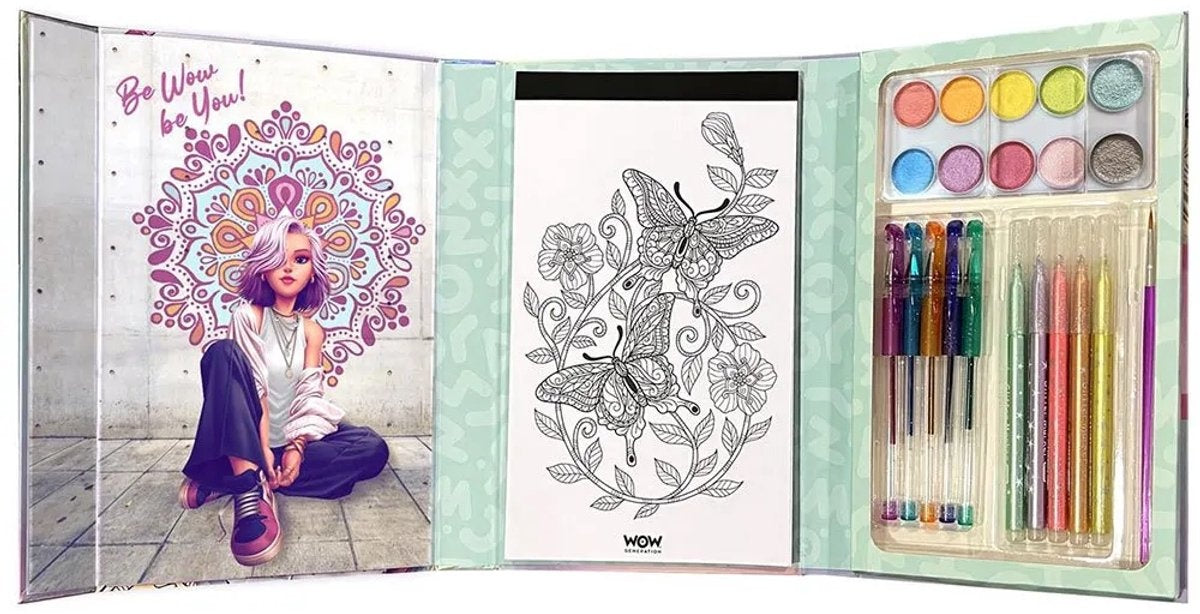 Wow generation mandala art set veelkleurig