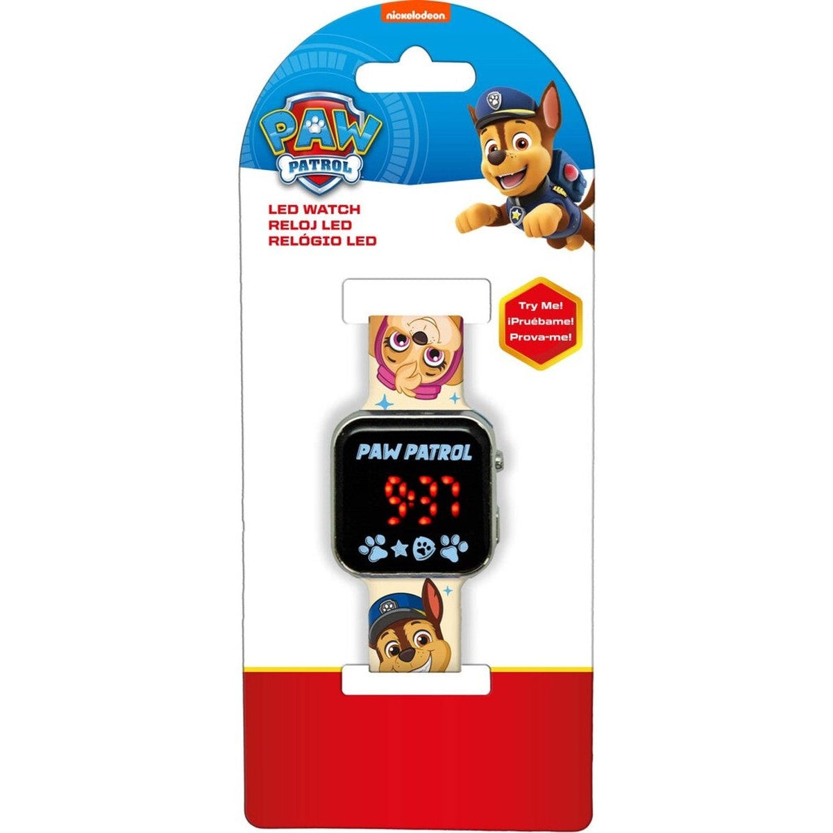 Paw patrol led horloge – digitaal horloge voor kinderen – vrolijk design