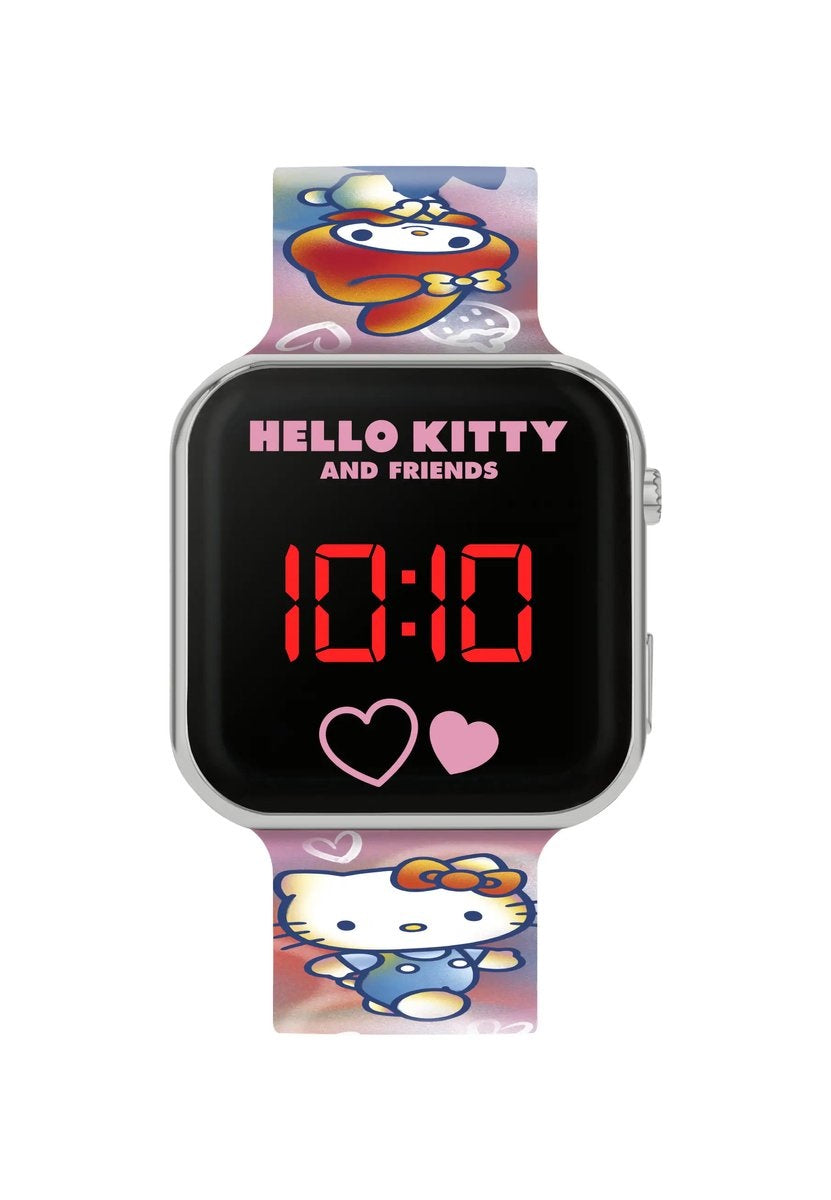 Hello kitty hello kitty led-horloge veelkleurig