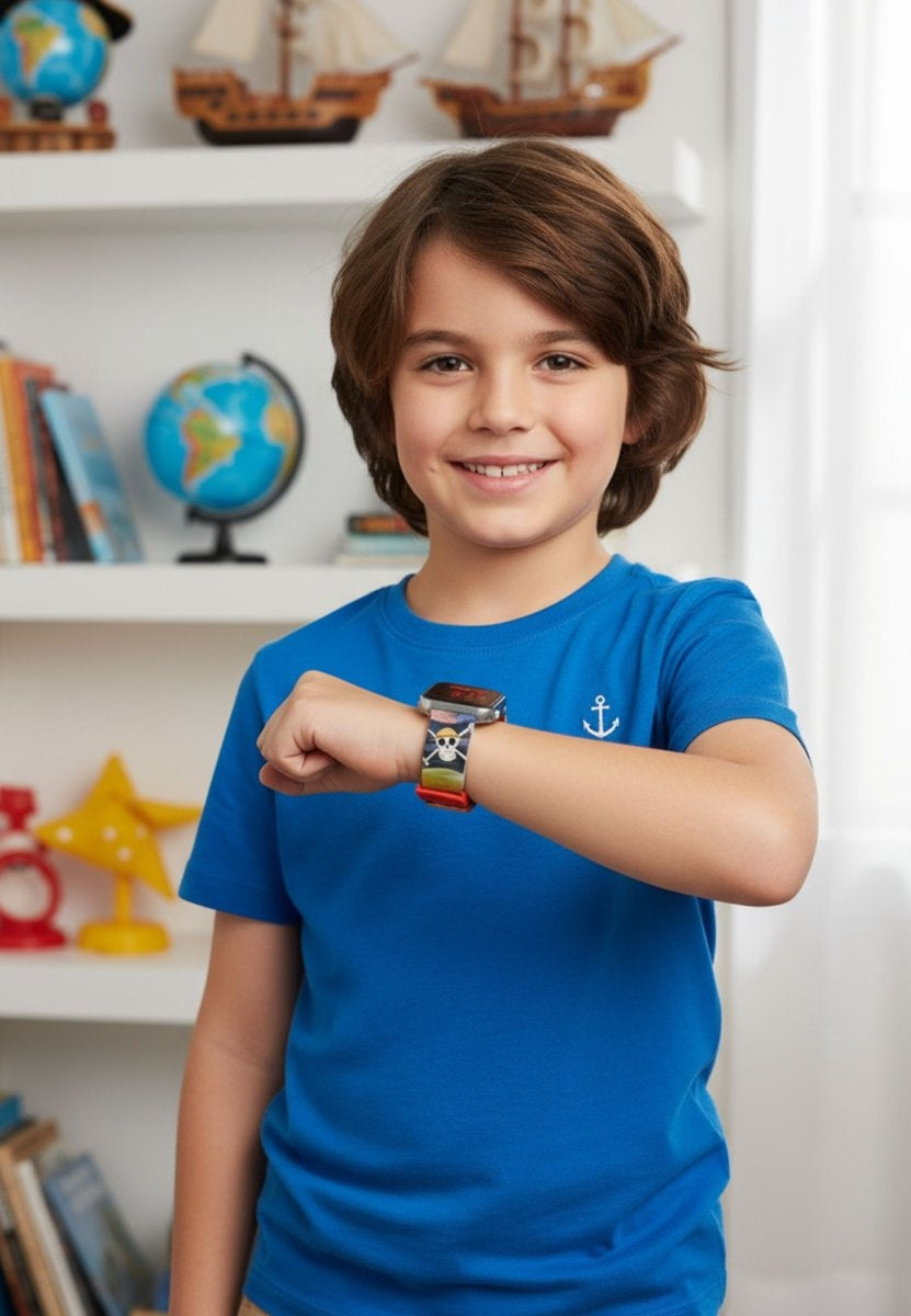 One piece led-horloge