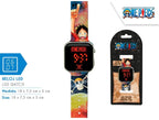One piece led-horloge