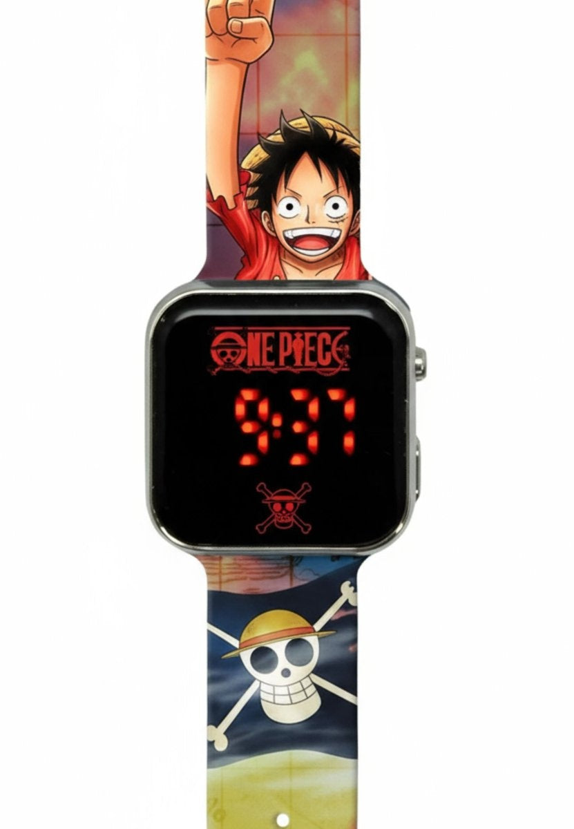 One piece led-horloge