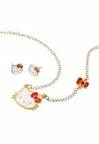 Hello kitty & friends oorbellen en ketting set