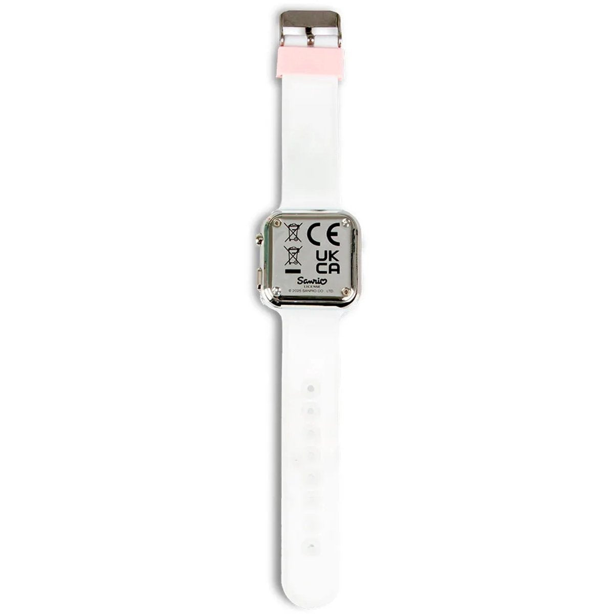 Hello kitty & friends cinnamoroll led kinderhorloge – digitaal horloge met led-display – verstelbare siliconen band – officieel sanrio kinderhorloge
