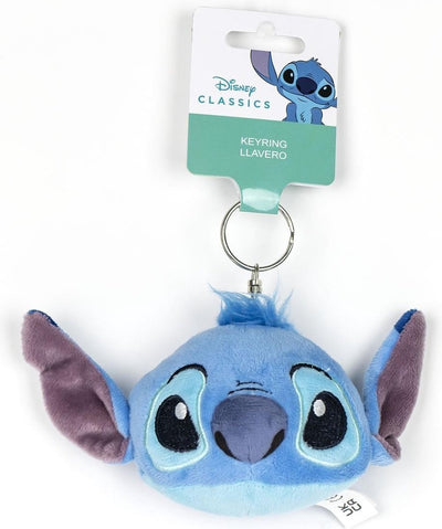 Cerdá lilo & stitch knuffel keychain stitch´s face 11 cm keyrings