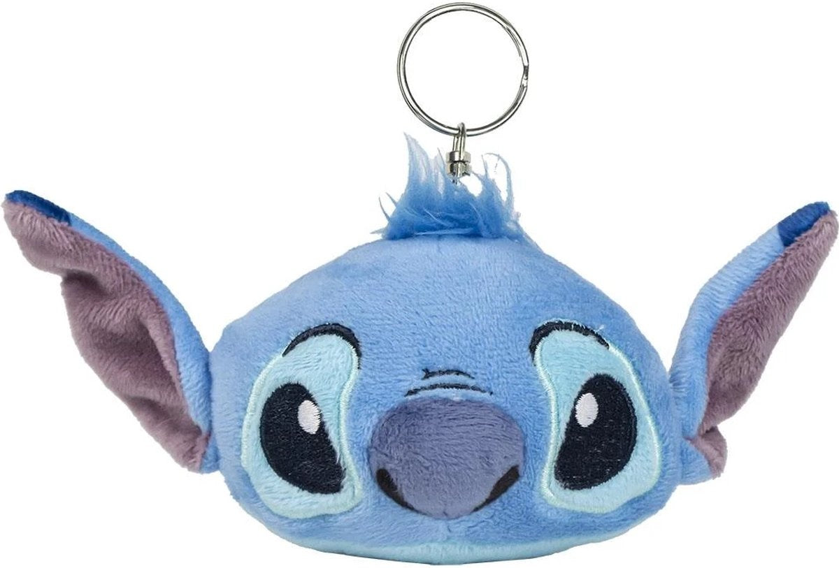 Cerdá lilo & stitch knuffel keychain stitch´s face 11 cm keyrings