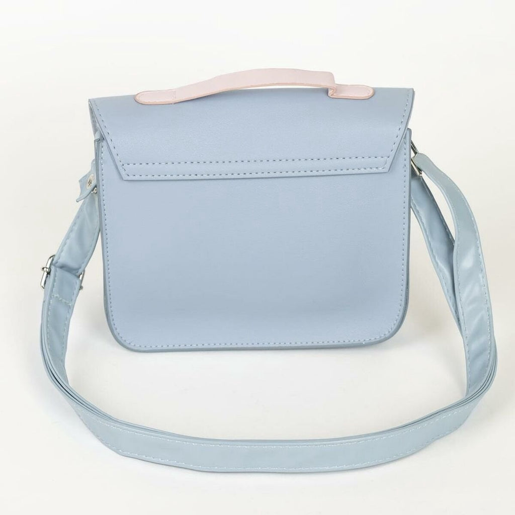 Handtas stitch blauw 18.5 x 16.5 x 5.3 cm