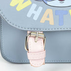 Handtas stitch blauw 18.5 x 16.5 x 5.3 cm