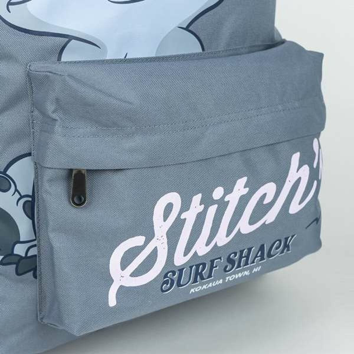 Disney stitch rugzak grijs surf shack – hoogte 42cm