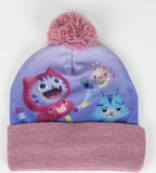Gabby's poppenhuis winterset meisjes muts en handschoenen