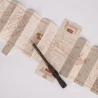 Harry Potter schrijfwaren set marauder's map 1 x notitieboek, 1 x toverstaf pen, 1 x marauder's map