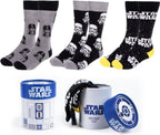 Star wars – stormtrooper kousen – darth vader sokken meerkleurig one size