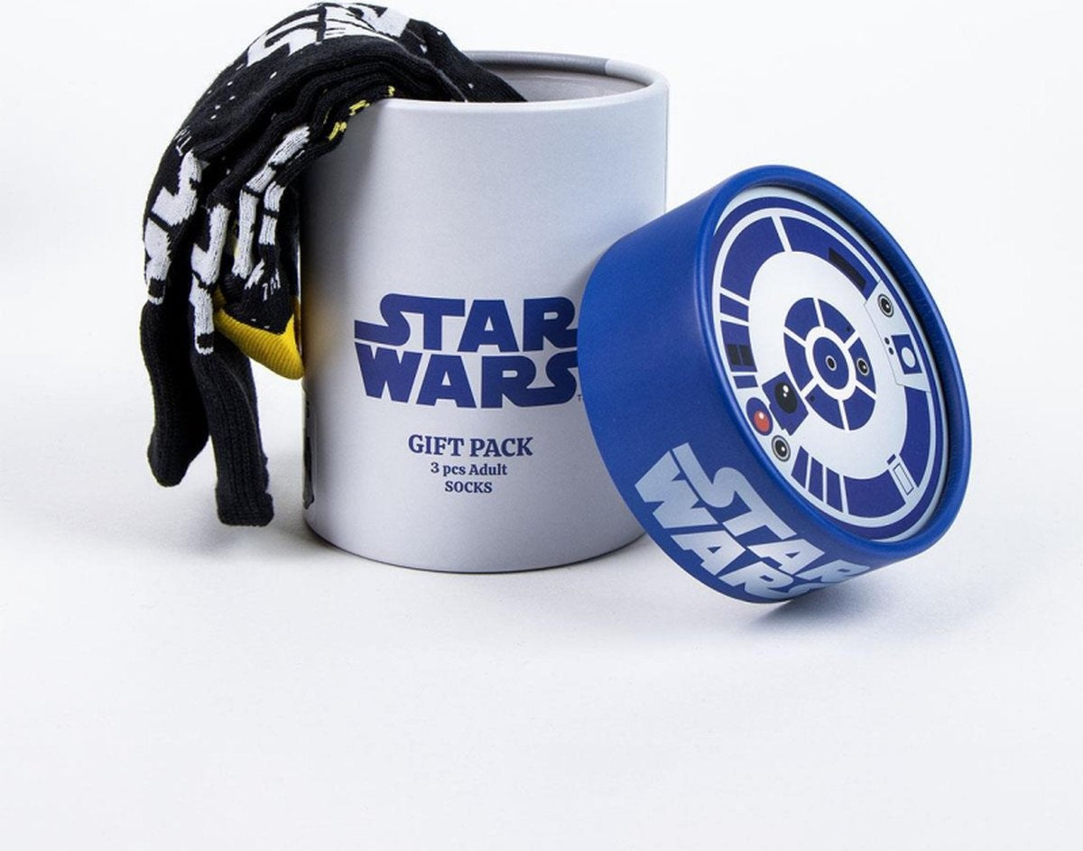 Star wars – stormtrooper kousen – darth vader sokken meerkleurig one size