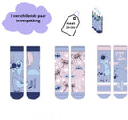 Lilo en stitch sokken – maat 27/30 – kindersokken – sokken – lilo en stitch kleding – 3 paar – grappige sokken – sokken kinderen – kindersokken jongens en meisjes – disney sokken k