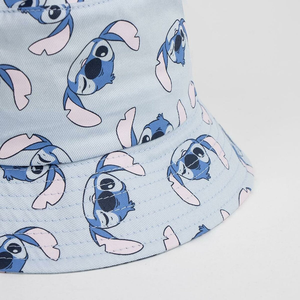 Hoed stitch blauw (52 cm)