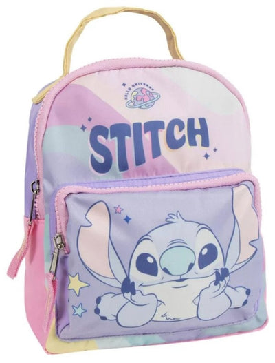 Schoolrugzak stitch lila 19,0 x 23,0 x 8,0 cm