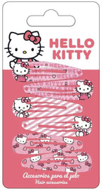 Hello kitty haarclips, 6 stuks