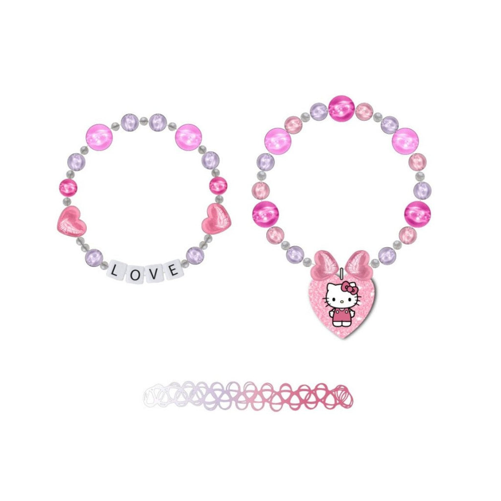 Hello kitty 3-delige armbanden setje love