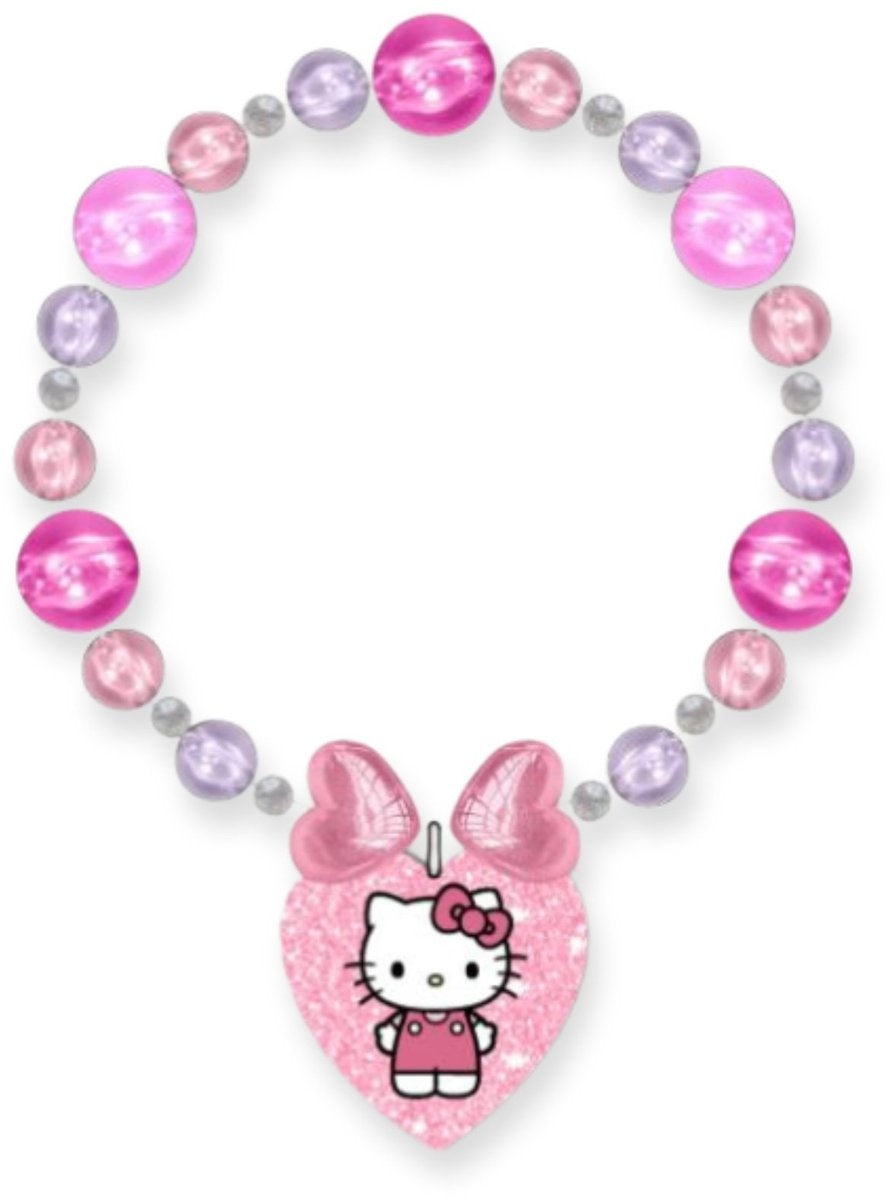 Hello kitty 3-delige armbanden setje love