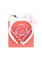 Hello kitty accessoires set, bestaande uit armband, ketting en haarband