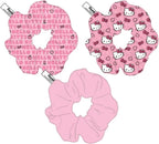 Hello kitty scrunchie haarbandset van 3