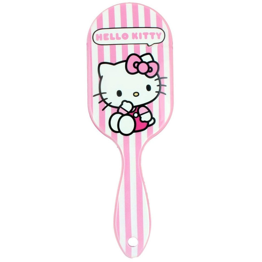 Hello kitty stripes haarborstel 20 cm