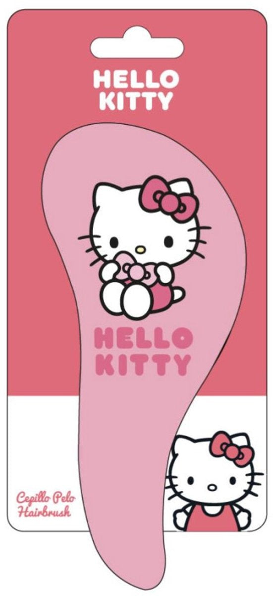 Hello kitty bows haarborstel 20 cm