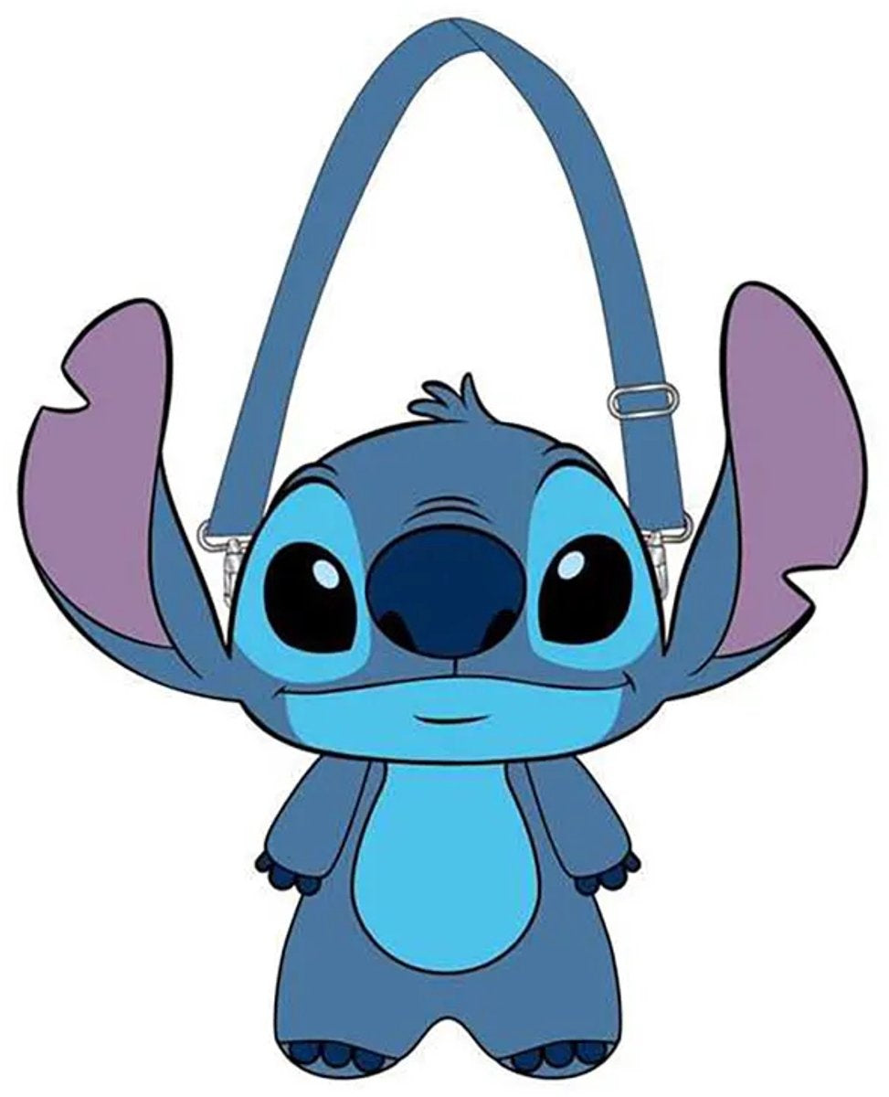 Disney stitch pluche tas 16.0x28.0x11.0 cm