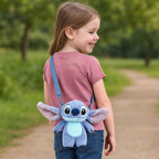 Disney stitch pluche tas 16.0x28.0x11.0 cm