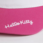 Hello kitty pet – kinder pet met strik – roze/wit – meisjes